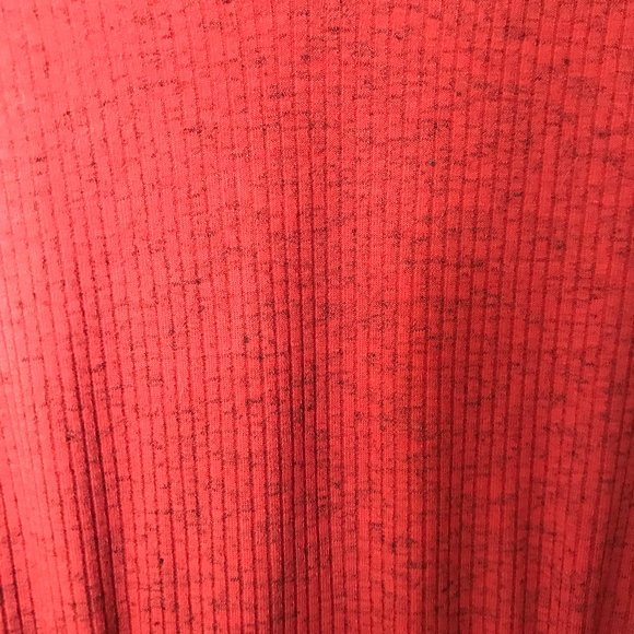 NWT ASOS Red Knit Deep V Neck Tie Waist Jumpsuit 10 - Picture 10 of 13